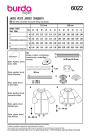 Naaipatroon Jas, Burda 6022