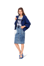 Naaipatroon Jas, Burda 6022