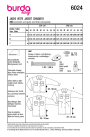Naaipatroon jas, Burda 6024