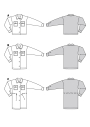 Naaipatroon jas, Burda 6024