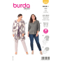 Naaipatroon jas, Burda 6034