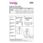 Patron Burda 6090 Veste, en français