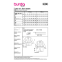 Naaipatroon jas, Burda 6096