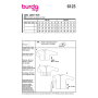 Patron Burda 6123 Veste, en français