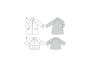 Sewing pattern jacket, Burda 6372, En/Ger/Fr
