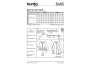 Naaipatroon jas, Burda 6465, Dui/En/Fr