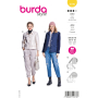 Pattern Jacket Ladies, Burda 5799, GB/DE/FR/NL