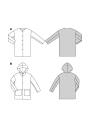 Schnittmuster Jacke Kids, Burda 9207