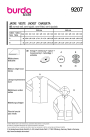 Schnittmuster Jacke Kids, Burda 9207