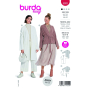 Patron Burda 5883 manteau & veste femme, en français