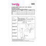 Patron Burda 5883 manteau & veste femme, en français