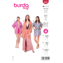 Naaipatroon jas en mantel, Burda 5995, Dui/En/Fr