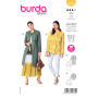 Naaipatroon Jas en jas, Burda 6041