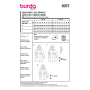 Patron Burda 6057 Veste et manteau, en français