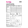 Naaipatroon Jas en jas, Burda 6069