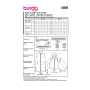 Naaipatroon jas en gilet, Burda 5869, Dui/En/Fr