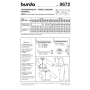 Patron Burda 9672 Tenue jogging, en français