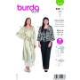 Naaipatroon Kimono & Jas Burda 5720, Nl/Dui/En/Fr