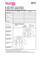 Pattern Coat & Jacket Kids Burda 9215, En/Ger/Fr