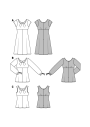 Patron Burda 6685 Robe et Blouse, en français
