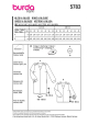 Naaipatroon Jurk & Blouse Dames Burda 5783, Nl/Dui/En/Fr
