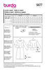 Naaipatroon Jurk en Shirt, Burda 5677, Nl/Dui/En/Fr