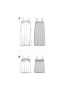 Naaipatroon Burda 5721 Jurk & Top, Nl/Dui/En/Fr
