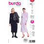 Naaipatroon Burda 5684 Jurk, Nl/Dui/En/Fr