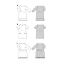 Patron Burda 5804 robe femme, version papier, en français