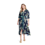 Naaipatroon jurk, Burda 5819, Nl/Dui/En/Fr