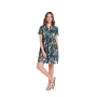 Naaipatroon jurk, Burda 5829, Nl/Dui/En/Fr