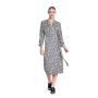 Naaipatroon jurk, Burda 5844, Nl/Dui/En/Fr