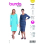 Naaipatroon jurk, Burda 5861, Dui/En/Fr