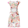 Patron Burda 5889 robe femme, en français