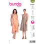 Patron Burda 5899 robe femme, en français