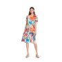 Patron Burda 5903 robe femme, en français