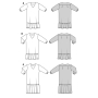 Patron Burda 5907 robe femme, en français