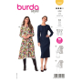 Naaipatroon jurk, Burda 5983, Dui/En/Fr