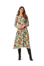 Naaipatroon jurk, Burda 5983, Dui/En/Fr