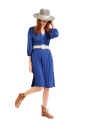 Patron Burda 6007 robe femme, taille 34-48, en français