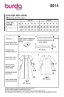 Naaipatroon jurk, Burda 6014