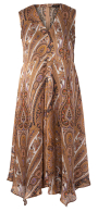 Patron Burda 6036 robe femme, taille 44-54, en français