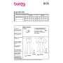 Patron Burda 6133 Robe, en français