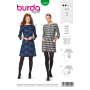 Naaipatroon jurk, Burda 6149, Dui/En/Fr