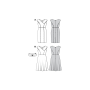 Sewing pattern dress, Burda 6236, En/Ger/Fr