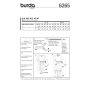 Patron Burda 6265 Robe, en français