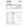 Sewing pattern dress, Burda 6312, En/Ger/Fr