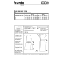 Naaipatroon jurk, Burda 6339, Dui/En/Fr