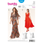 Jurk, Burda 6583, Dui/En/Fr