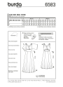 Jurk, Burda 6583, Dui/En/Fr